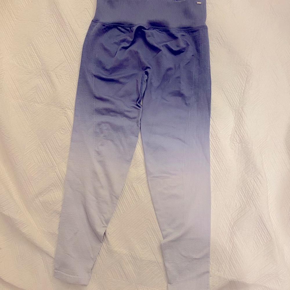 Pink Active Ombré Yoga Pants - Picture 2 of 3